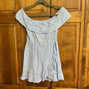 Blue and white Gingham sundress